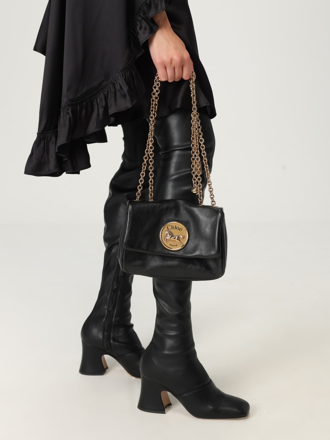 CHLOÉ MINI BAG: Shoulder bag woman ChloÉ, Black - Img 2