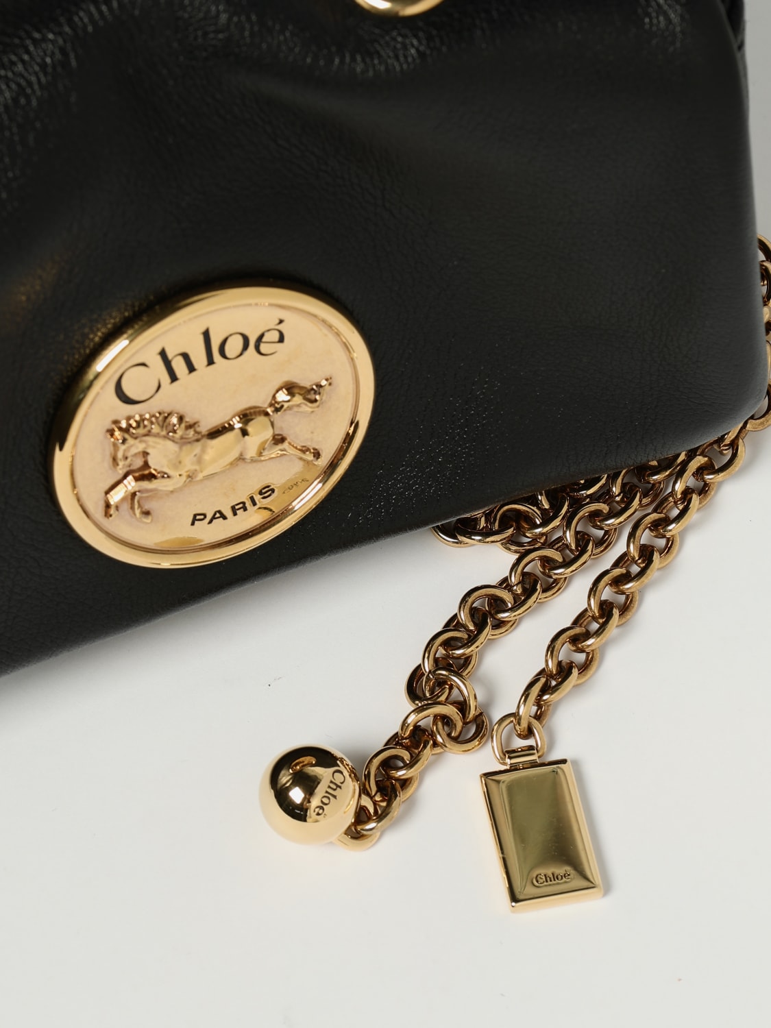 CHLOÉ MINI BAG: Shoulder bag woman ChloÉ, Black - Img 4