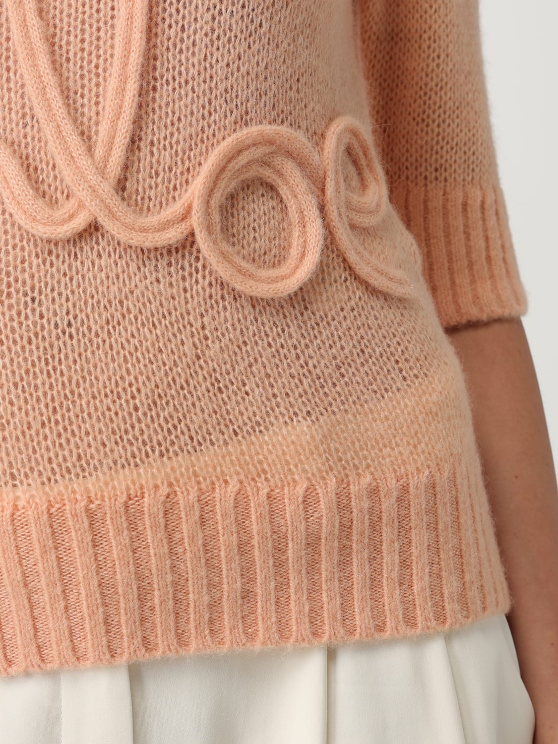 CHLOÉ PULL: Pull femme ChloÉ, Pêche - Img 5