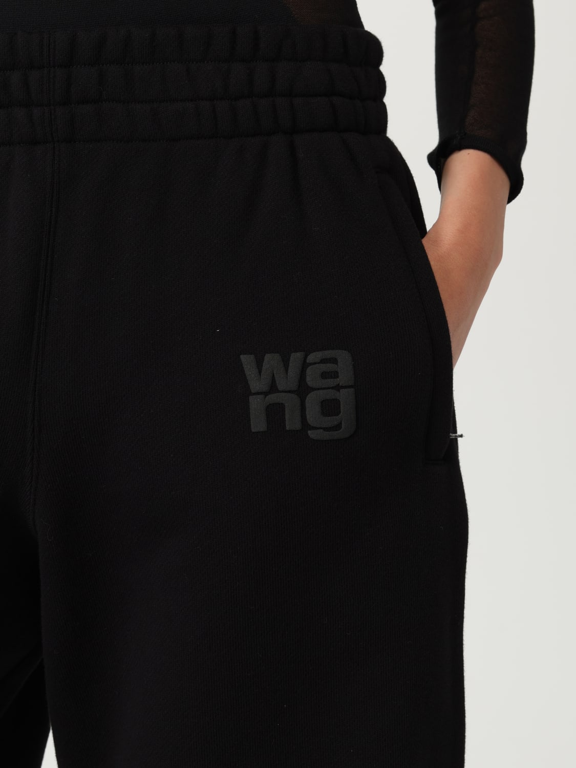 ALEXANDER WANG PANTALON: Pull femme Alexander Wang, Noir - Img 4
