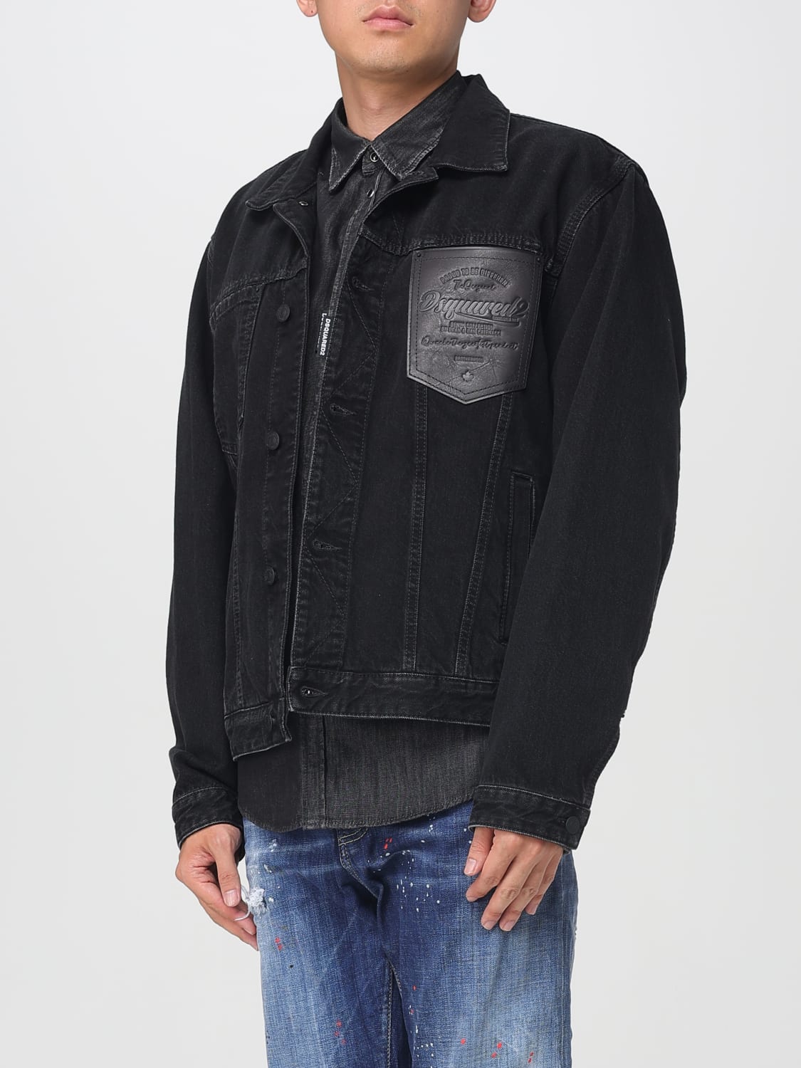 DSQUARED2 JACKET: Jacket men Dsquared2, Black - Img 3