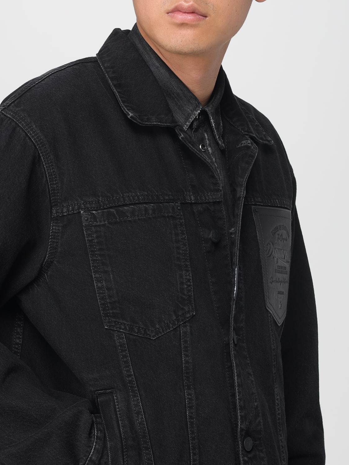 DSQUARED2 JACKET: Jacket men Dsquared2, Black - Img 4