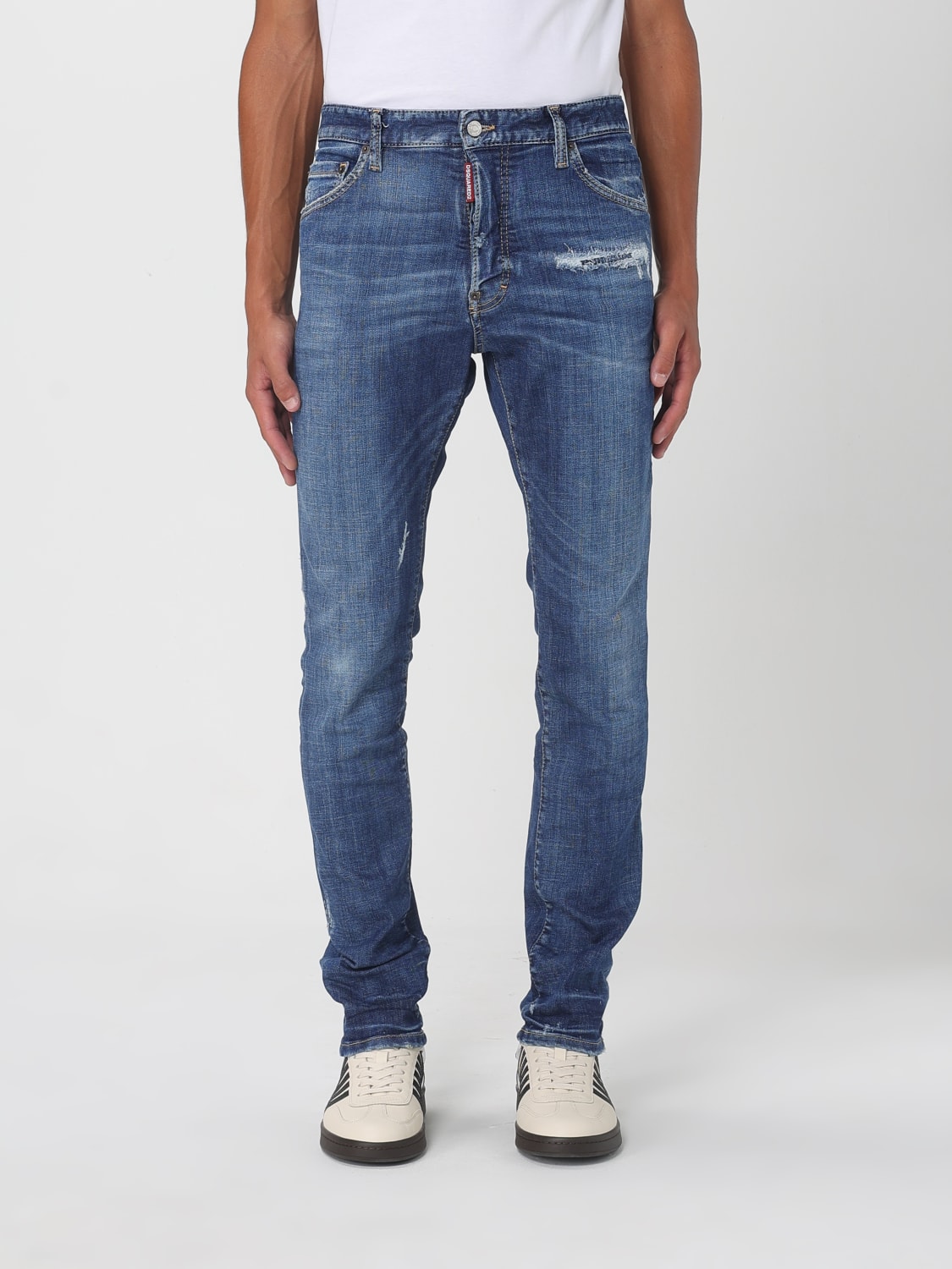DSQUARED2 JEANS: Jeans men Dsquared2, Navy - Img 1