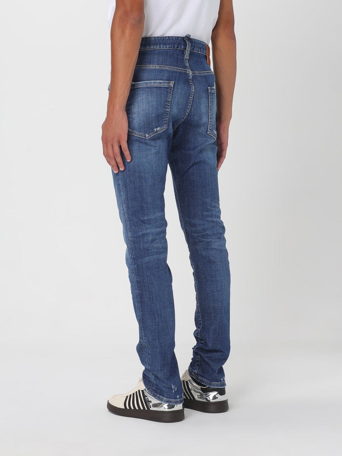 DSQUARED2 JEANS: Jeans men Dsquared2, Navy - Img 3