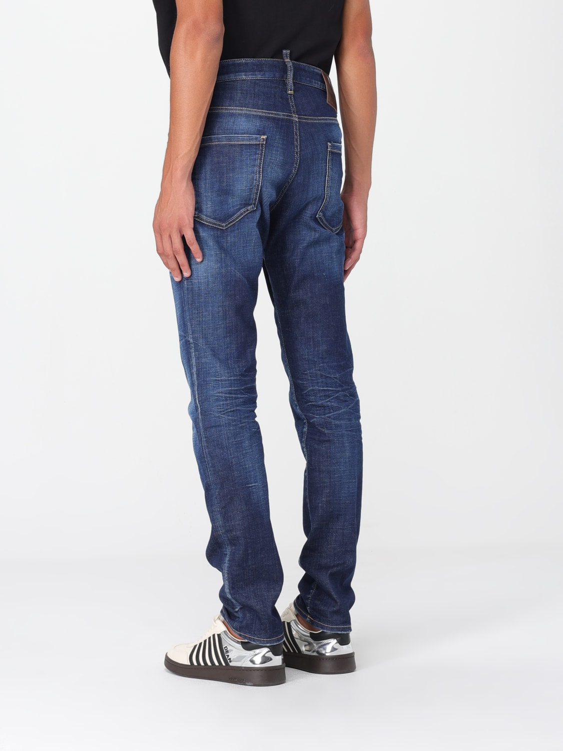 DSQUARED2 JEANS: Jeans men Dsquared2, Navy - Img 2