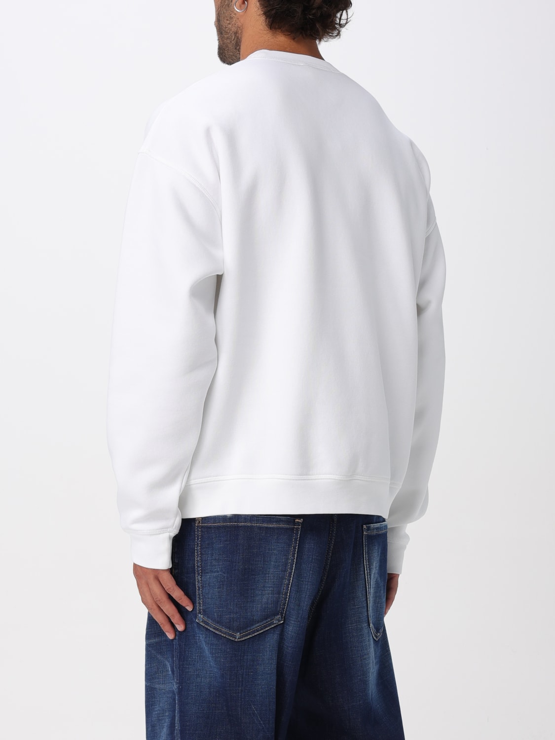 DSQUARED2 SWEATSHIRT: Sweatshirt men Dsquared2, White - Img 2