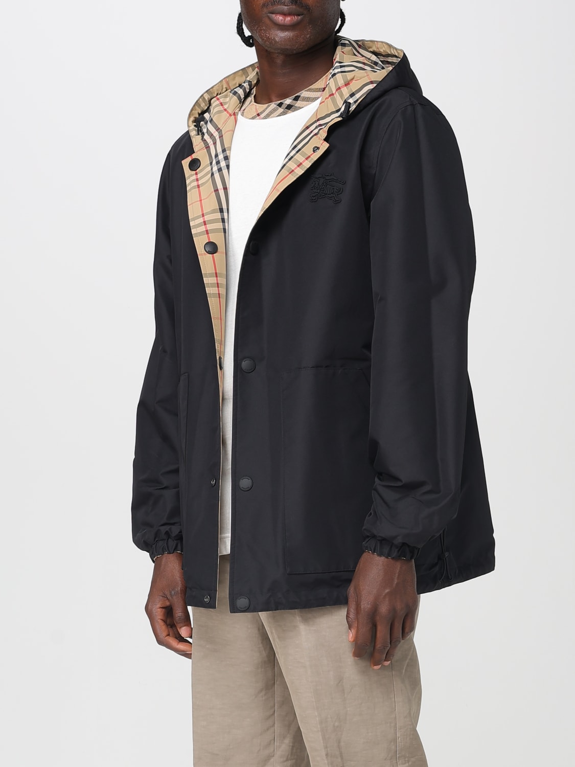 BURBERRY JACKE: Jacke herren Burberry, Beige - Img 4