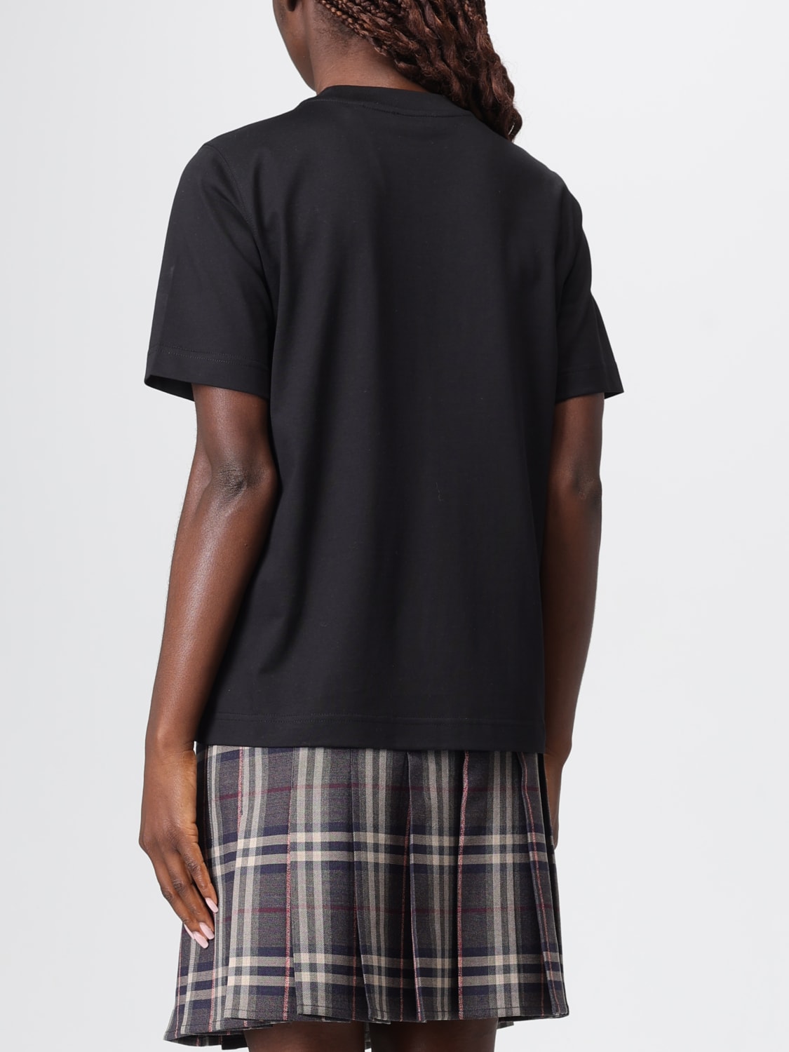 BURBERRY T-SHIRT: T-shirt woman Burberry, Black - Img 3