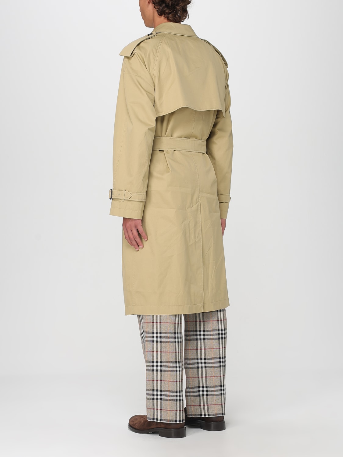 BURBERRY JACKET: Jacket men Burberry, Beige - Img 3