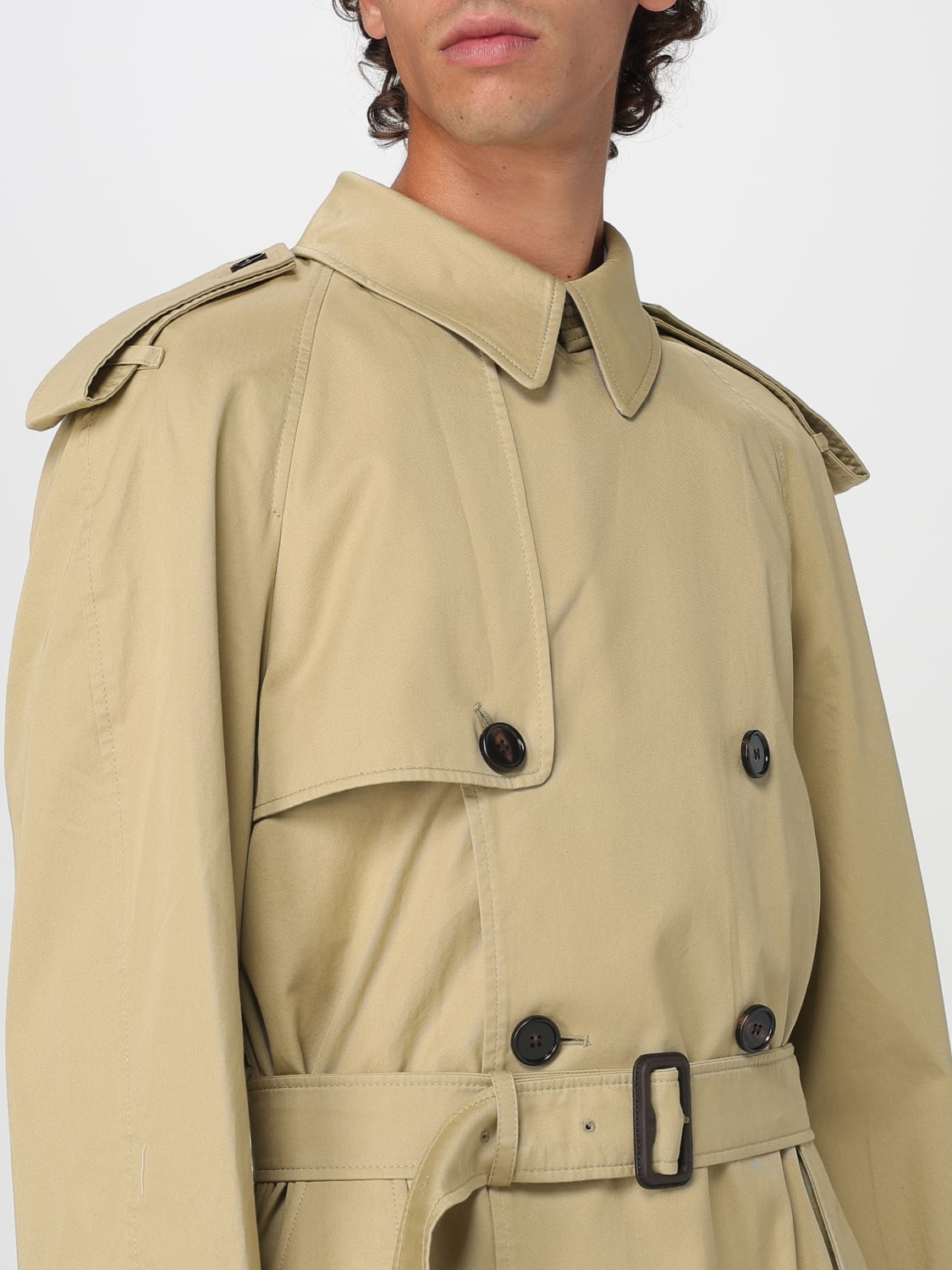 BURBERRY JACKET: Jacket men Burberry, Beige - Img 5