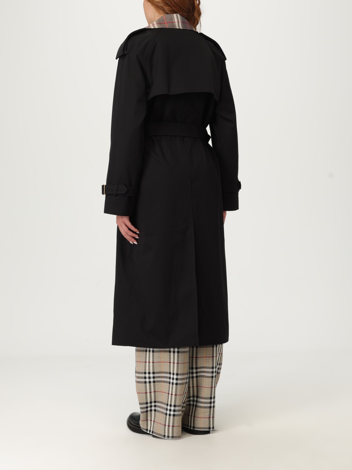 BURBERRY JACKET: Jacket woman Burberry, Black - Img 3