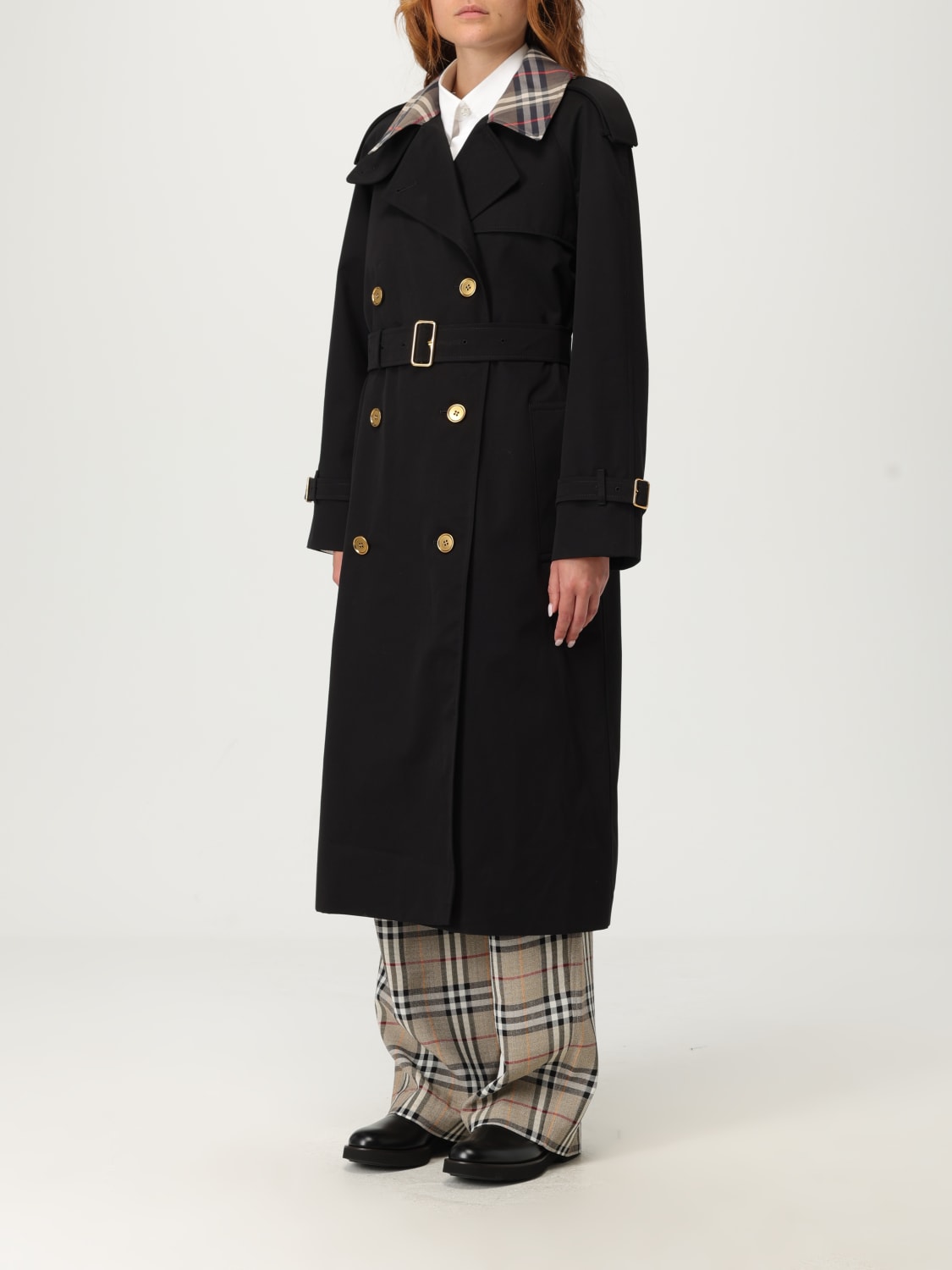 BURBERRY JACKET: Jacket woman Burberry, Black - Img 4