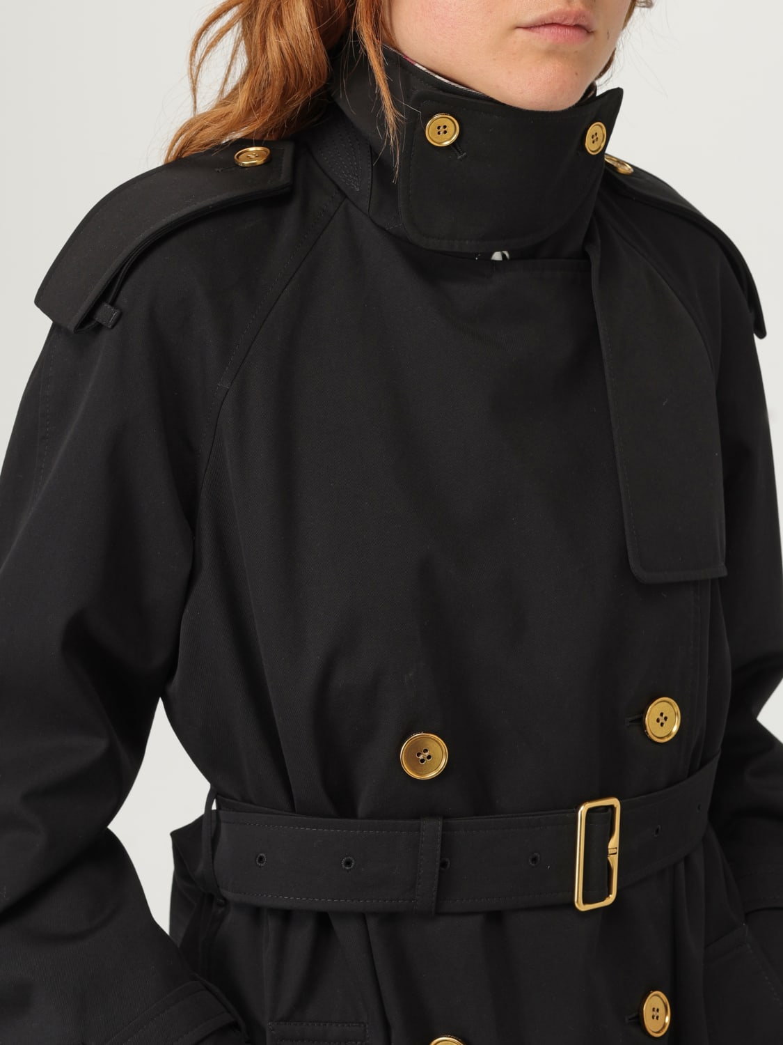 BURBERRY JACKET: Jacket woman Burberry, Black - Img 5