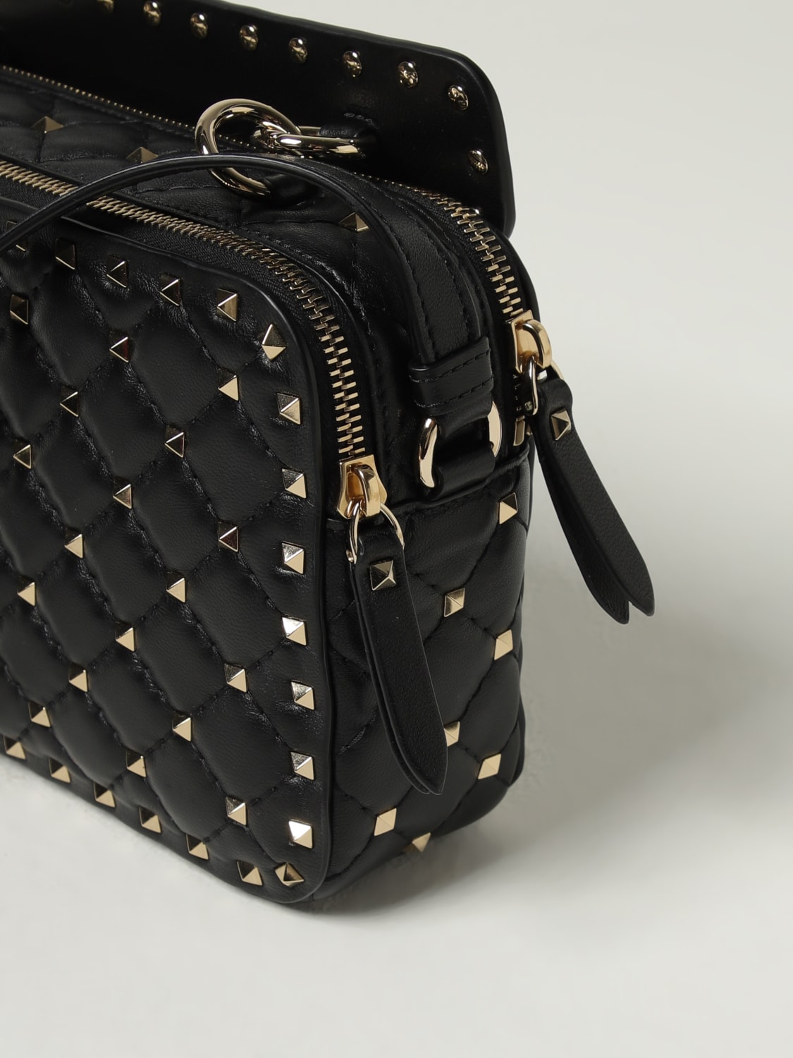 VALENTINO GARAVANI MINI BAG: Shoulder bag woman Valentino Garavani, Black - Img 4