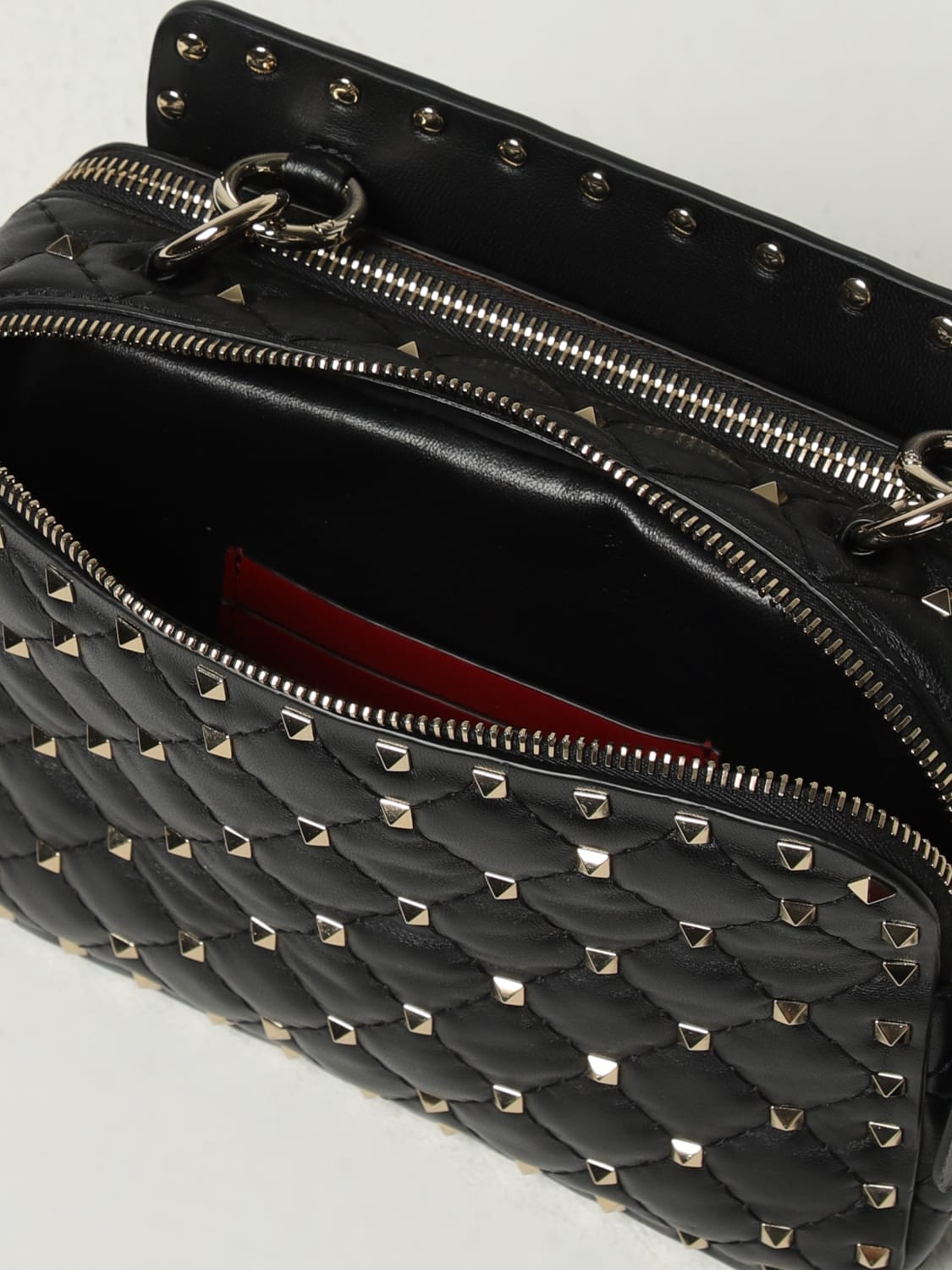 VALENTINO GARAVANI MINI BAG: Shoulder bag woman Valentino Garavani, Black - Img 5