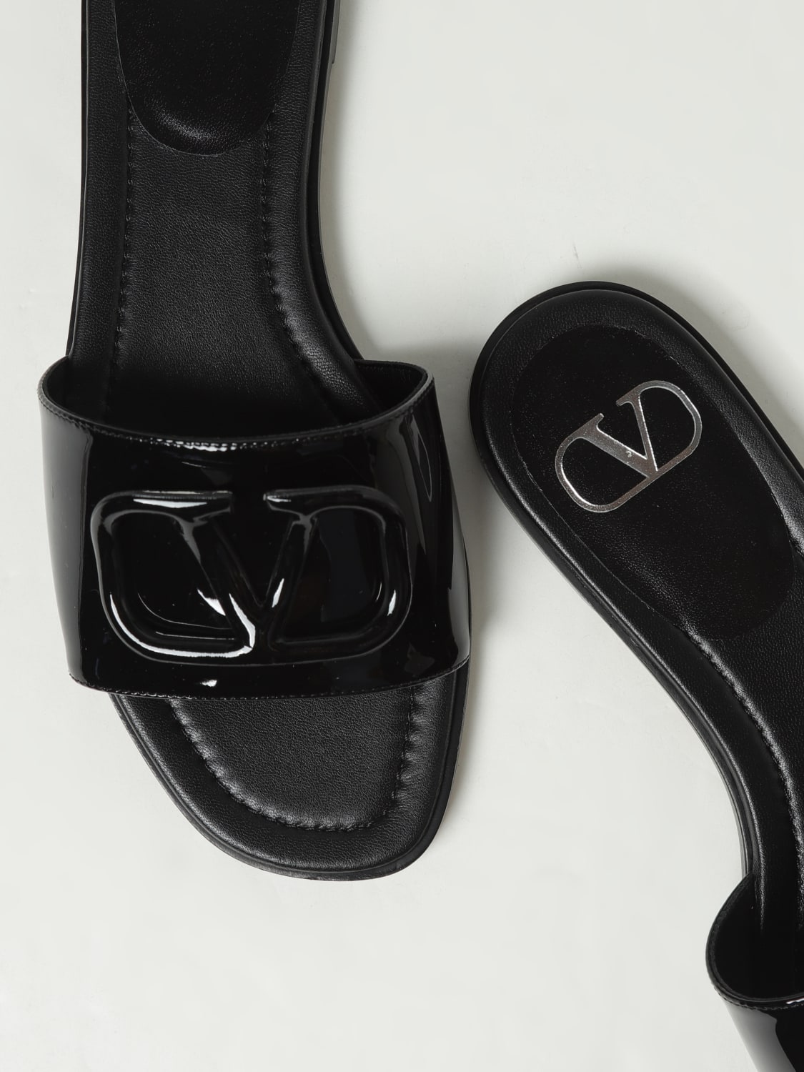 VALENTINO GARAVANI HEELED SANDAL: Shoes woman Valentino Garavani, Black - Img 4