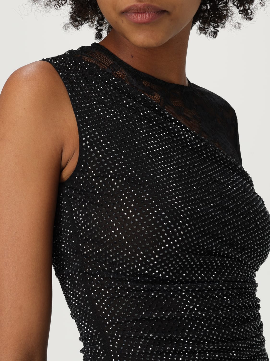 SELF-PORTRAIT TOP: Top woman Self-portrait, Black - Img 4