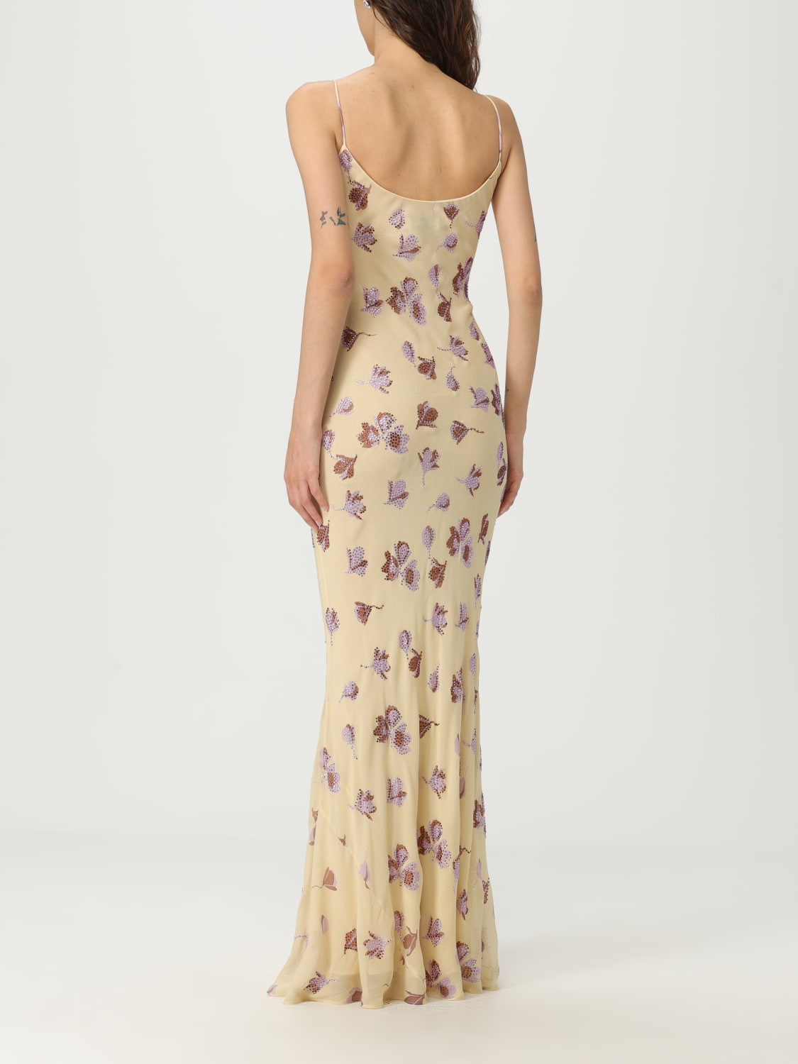 SELF-PORTRAIT KLEID: Kleider damen Self-portrait, Gelb - Img 2