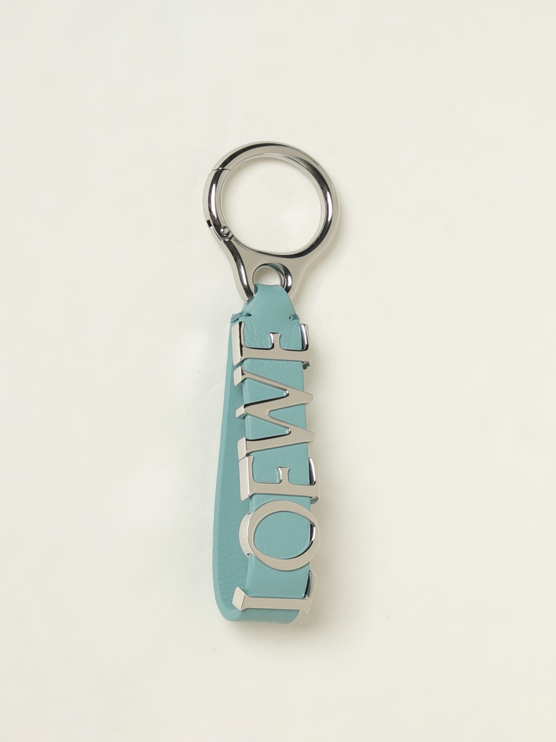 キーホルダー・キーリング LOEWE Woman Key chain Gnawed Blue CL13231X02 4688 LOEWE: Key chain woman - Gnawed Blue | Loewe key chain