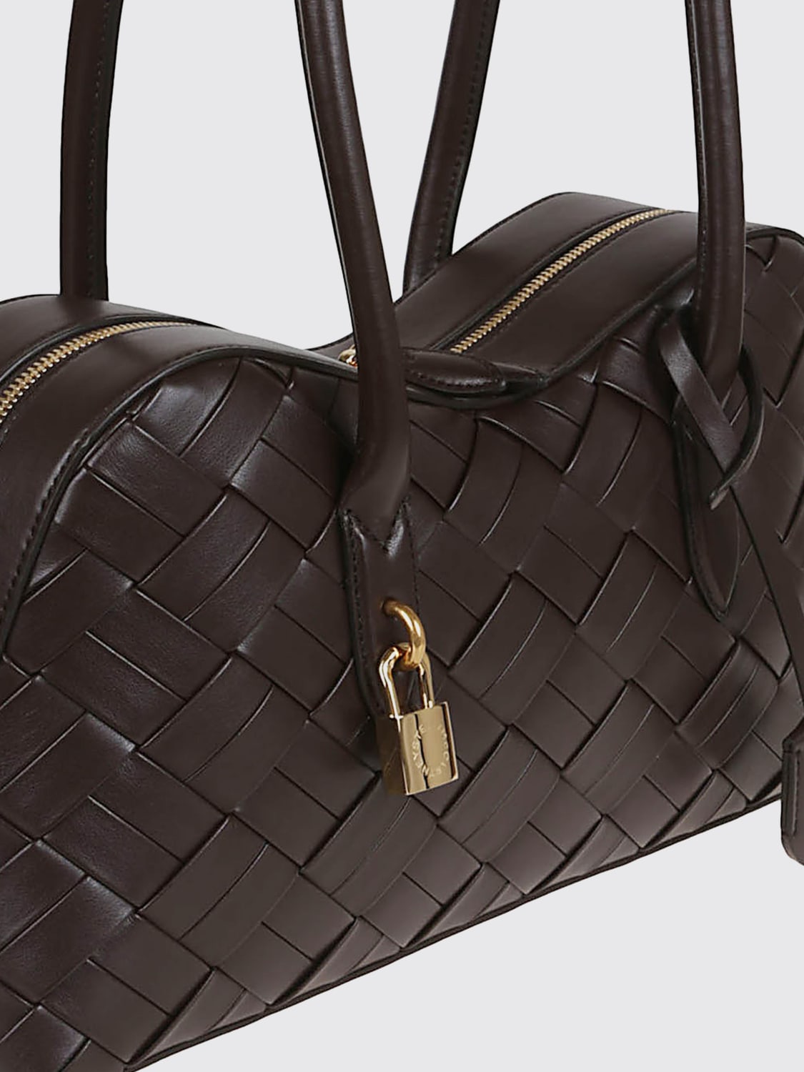 ショルダーバッグ・ポシェット STELLA MCCARTNEY Woman Shoulder bag Cocoa 7B0138WP0565 2012 Women Chocolate Stella Ryder Woven Shoulder Bag | Stella