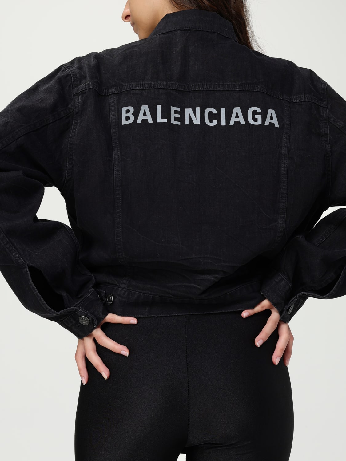 ジャケット BALENCIAGA Woman Jacket Black 790869TQW54 1071 Jacket BALENCIAGA Women Sz. M 790869TQW54 1071L BLACK | eBay