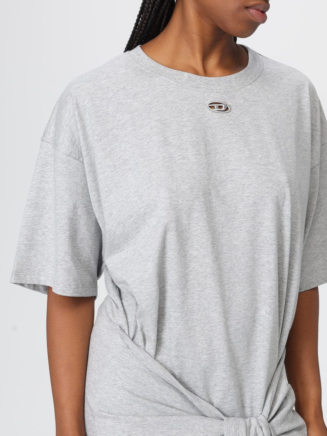 DIESEL DRESS: Dress woman Diesel, Grey - Img 3