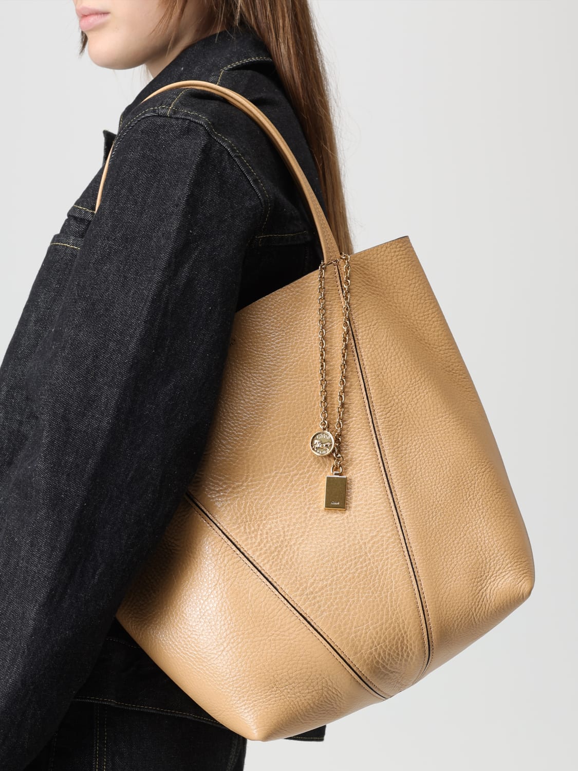 CHLOÉ SHOULDER BAG: Handbag woman ChloÉ, Burnt - Img 2