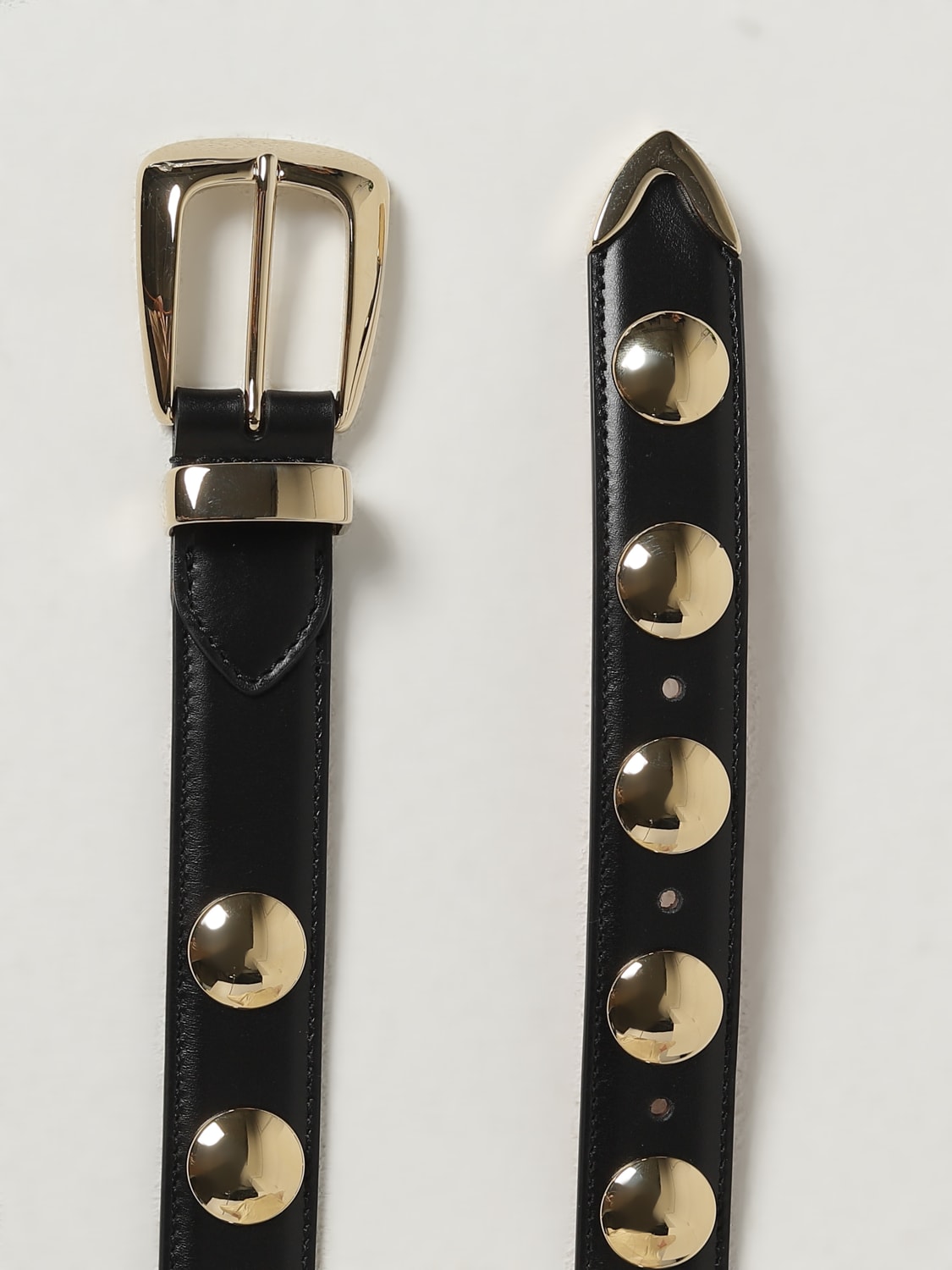 KHAITE CINTURÓN: Cinturón mujer Khaite, Negro - Img 2