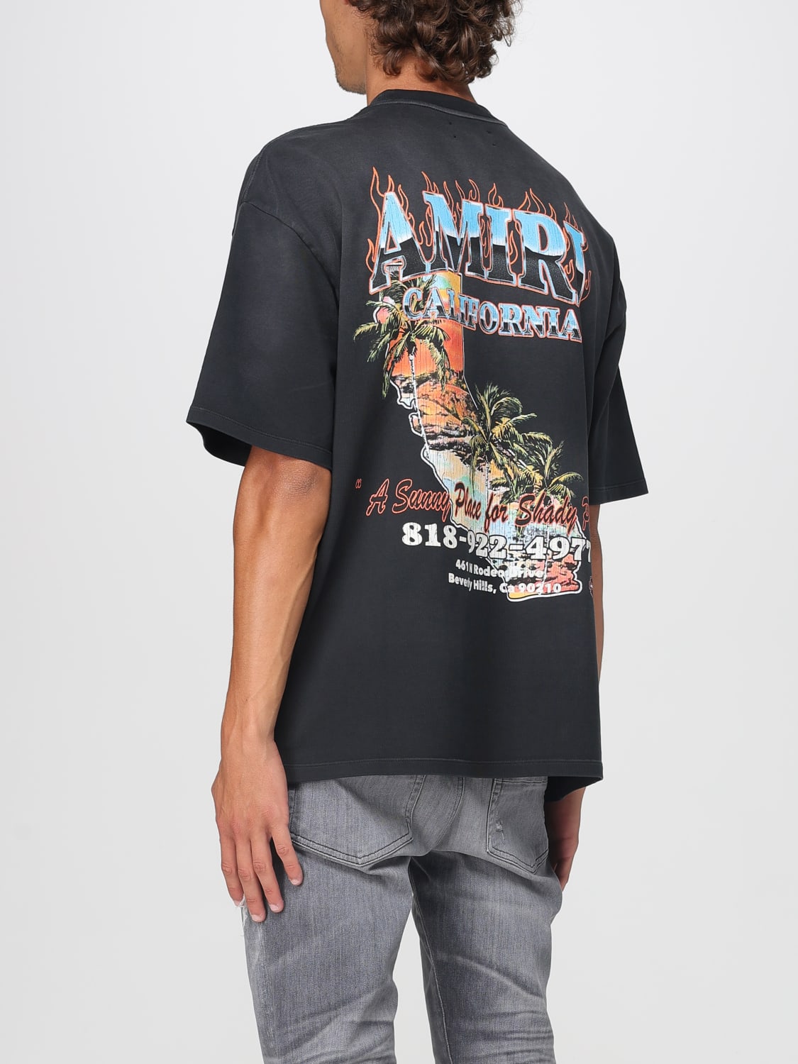 AMIRI T-SHIRT: T-shirt men Amiri, Black - Img 3