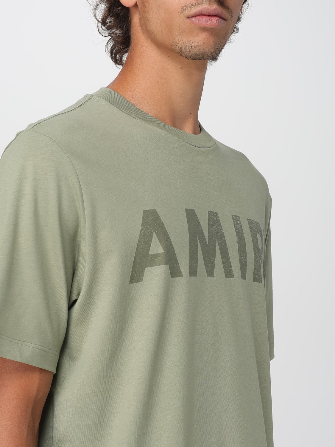 AMIRI T-SHIRT: T-shirt men Amiri, Green - Img 4