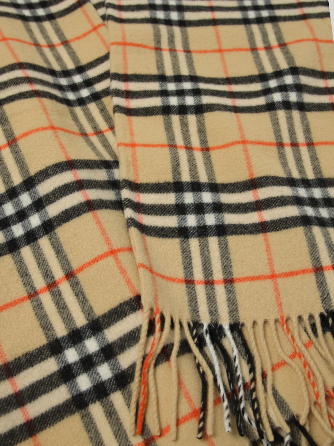 BURBERRY COAT: Scarf men Burberry, Beige - Img 6