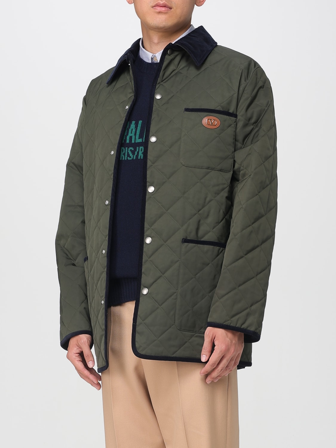 VALENTINO GARAVANI VESTE: Manteau homme Valentino Garavani, Vert - Img 4