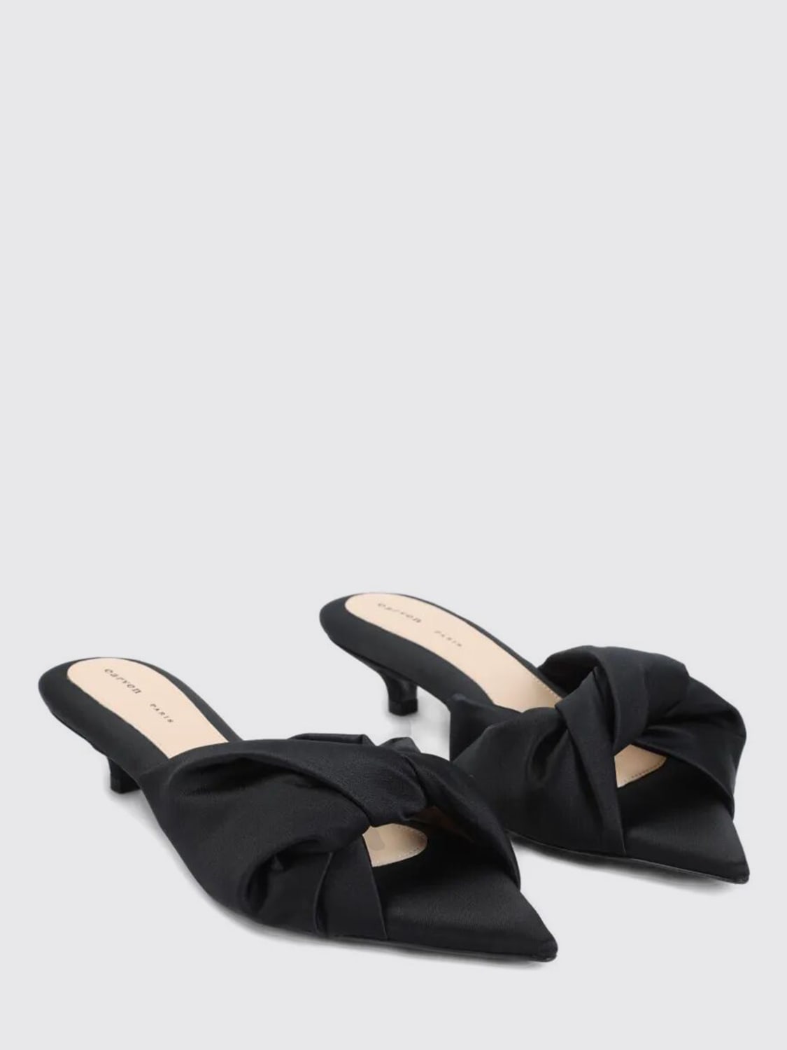 シューズ・サンダルその他 CARVEN Woman Heeled sandals Black 6251161232 DEEP BLACK CARVEN: Shoes woman - Black | Carven heeled sandals