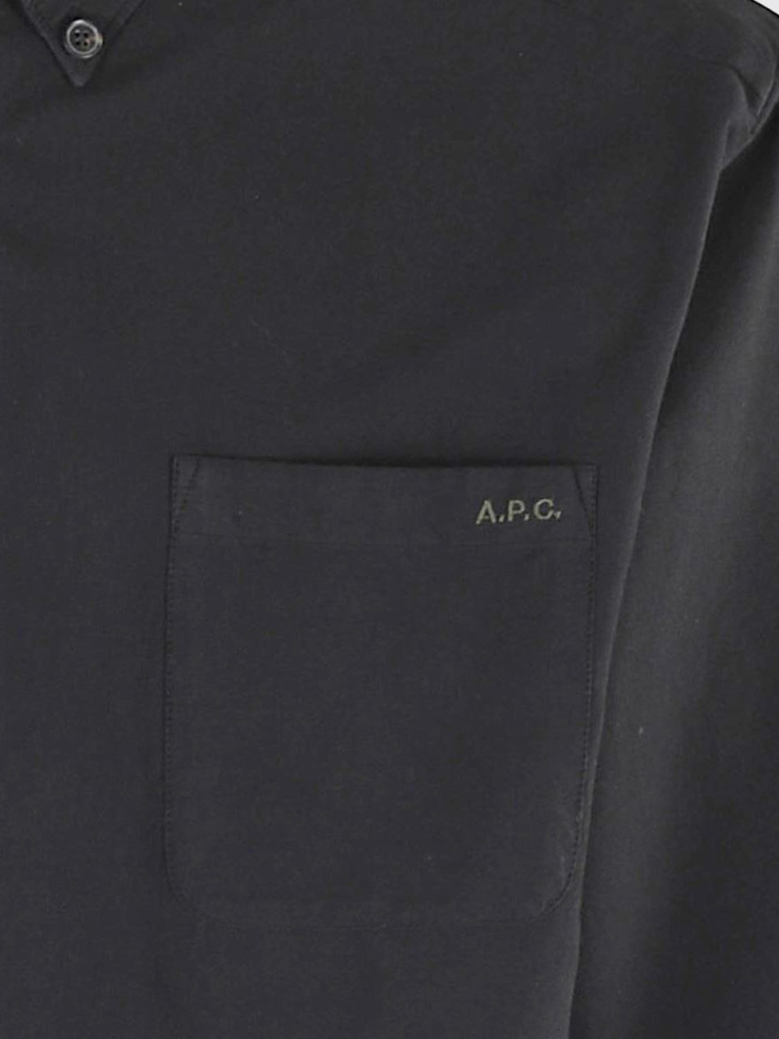 A.P.C. SHIRT: A.P.C. men's shirt, Black - Img 3