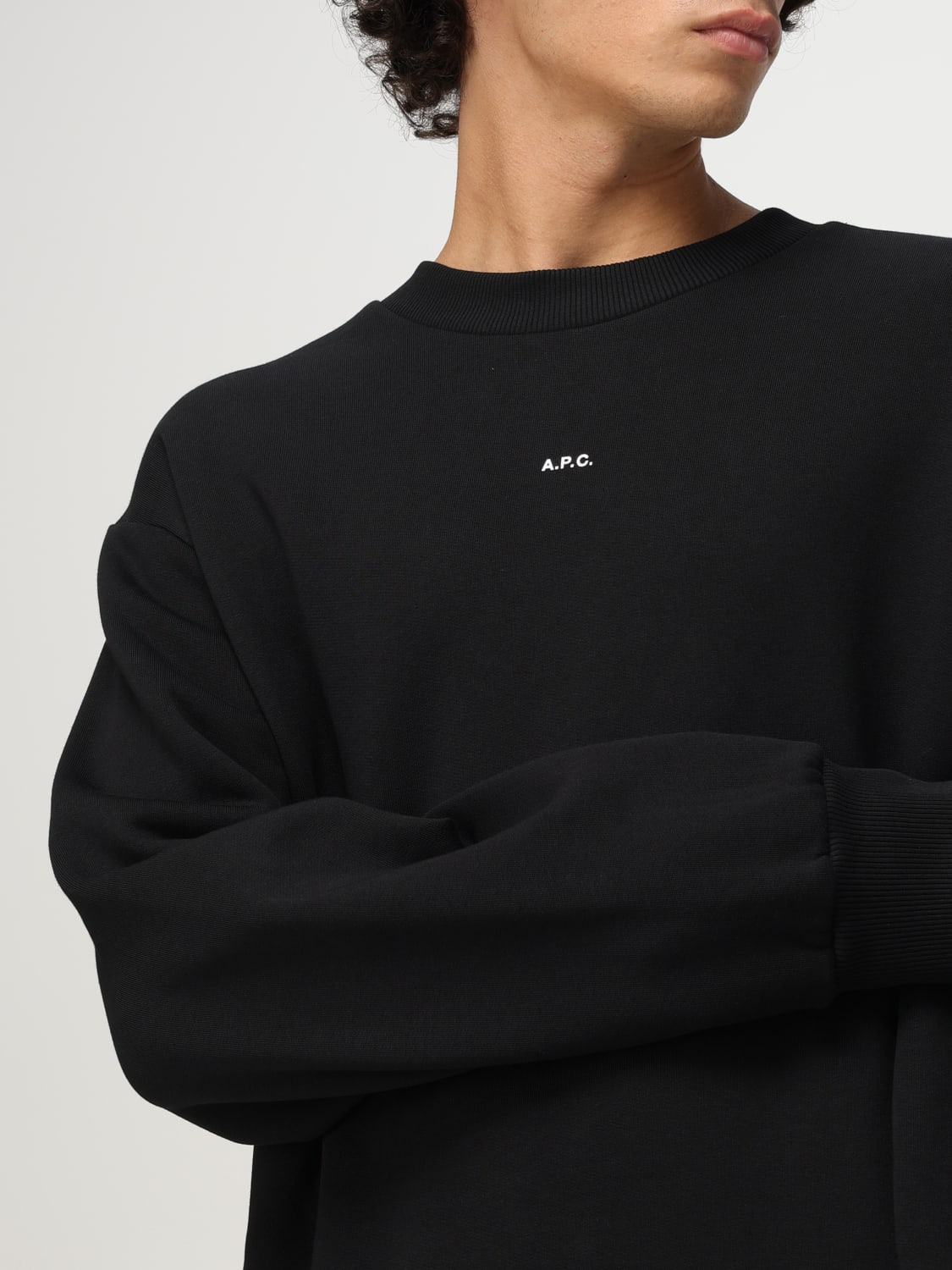 A.P.C. SUDADERA: Sudadera hombre A.P.C., Negro - Img 3