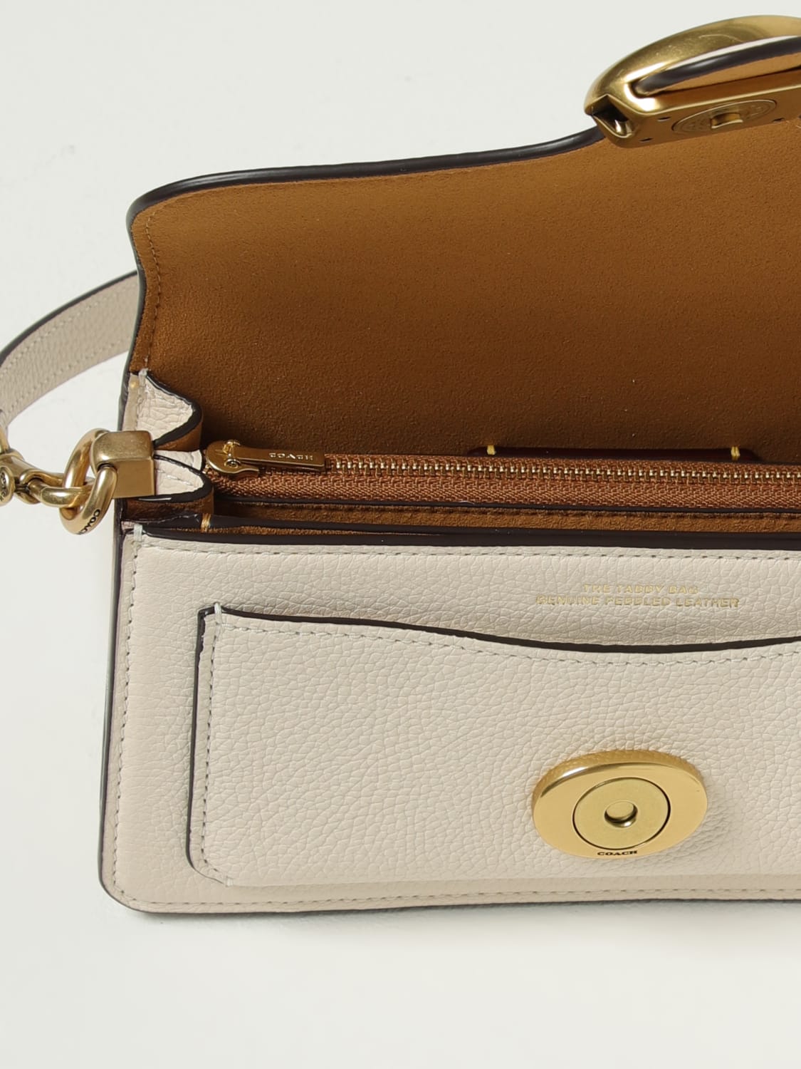 COACH MINI BAG: Crossbody bags woman Coach, White - Img 3