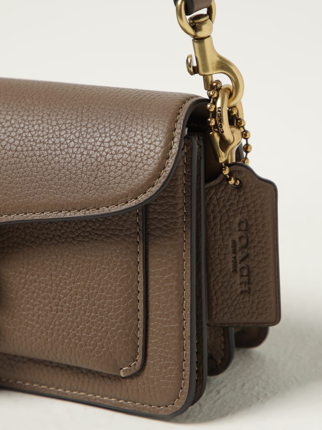 COACH MINITASCHE: Umhängetasche damen Coach, Beige - Img 3