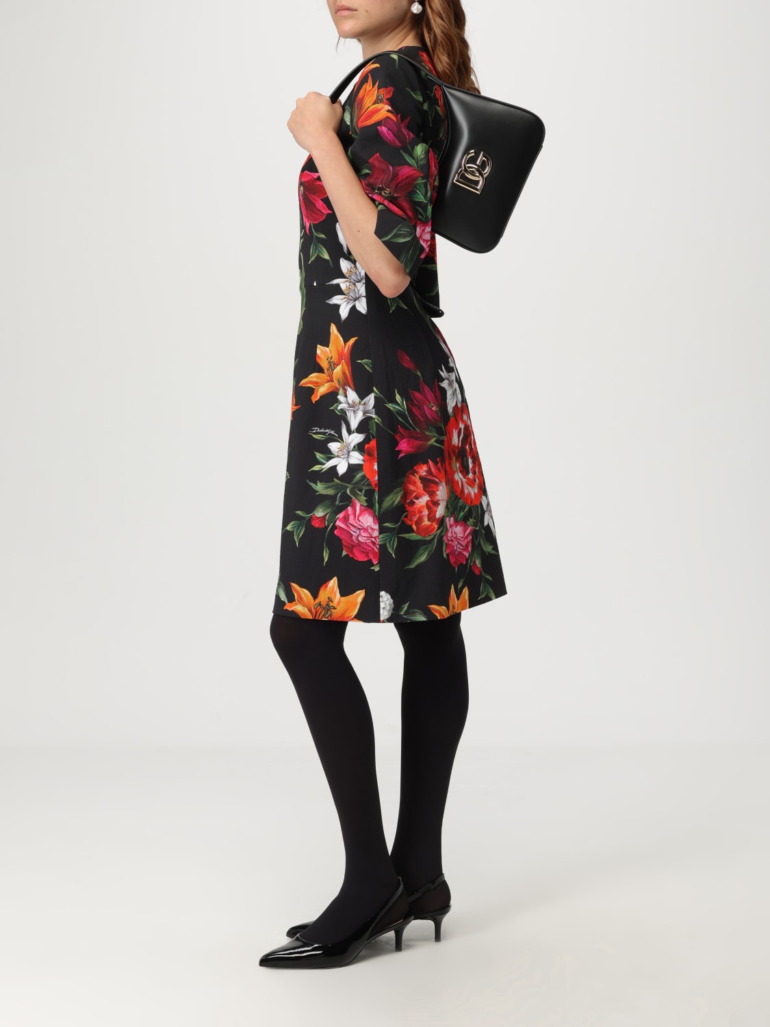 DOLCE & GABBANA BORSA A SPALLA: Borse a spalla DG Dolce & Gabbana, Nero - Img 2