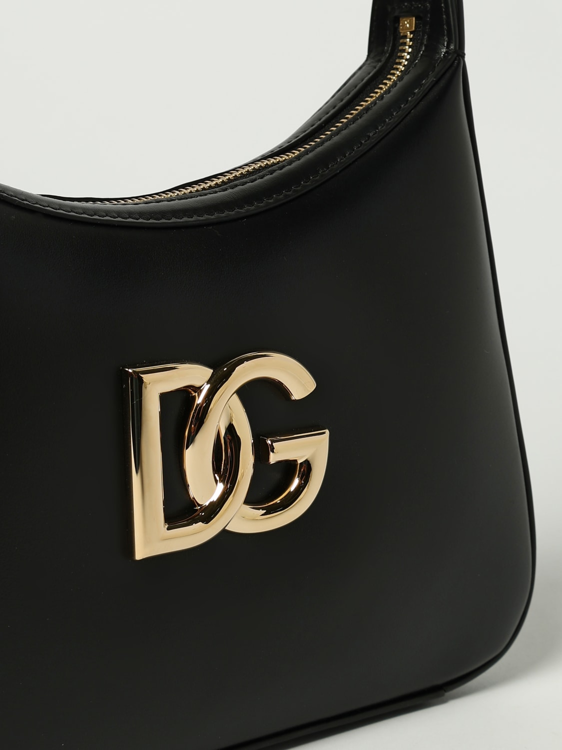 DOLCE & GABBANA BORSA A SPALLA: Borse a spalla DG Dolce & Gabbana, Nero - Img 4