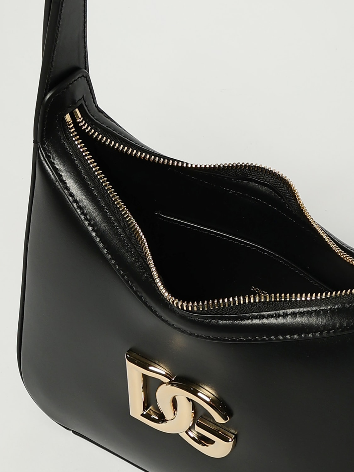 DOLCE & GABBANA BORSA A SPALLA: Borse a spalla DG Dolce & Gabbana, Nero - Img 5