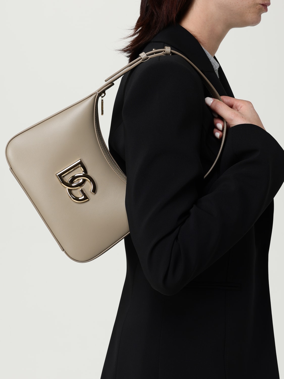 DOLCE & GABBANA BOLSO DE HOMBRO: Bandolera mujer Dolce & Gabbana, Beige - Img 2