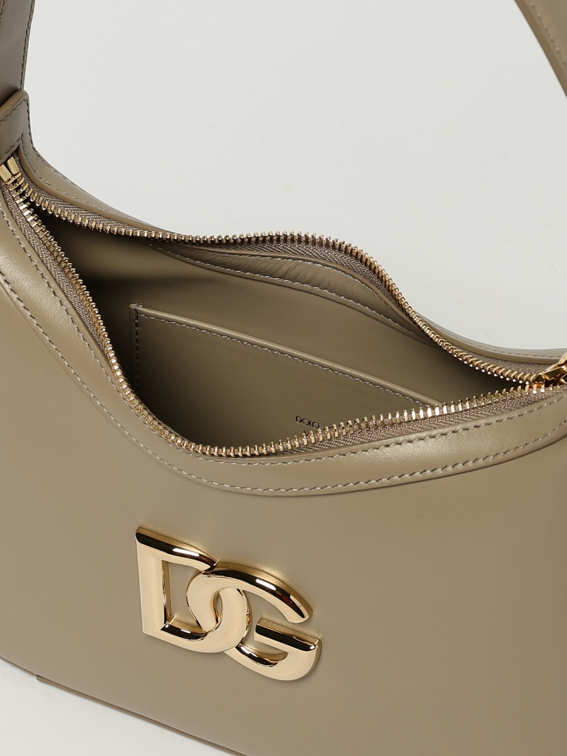 DOLCE & GABBANA BOLSO DE HOMBRO: Bandolera mujer Dolce & Gabbana, Beige - Img 5