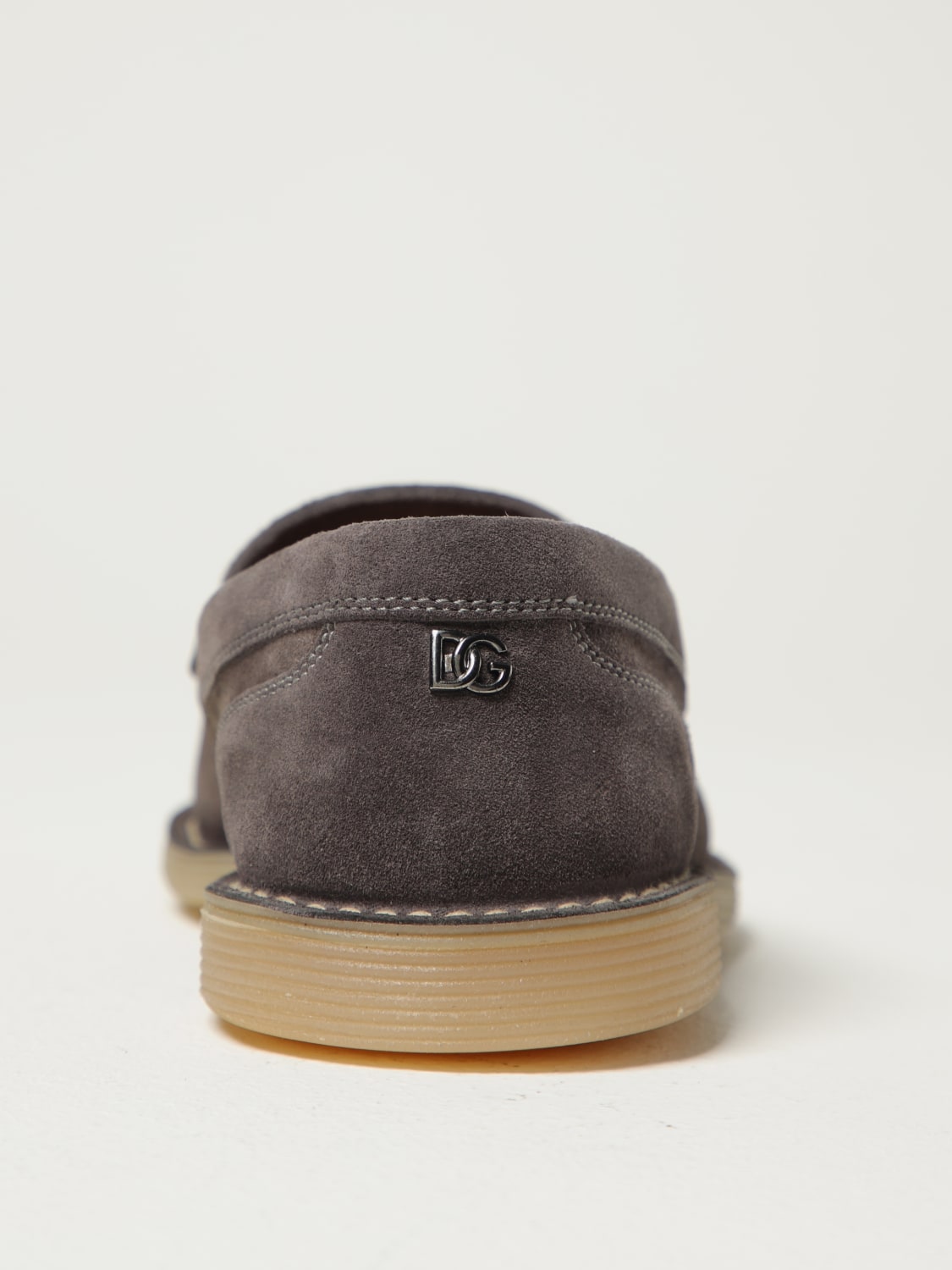 DOLCE & GABBANA 로퍼: 로퍼 남성 Dolce & Gabbana, 그레이 - Img 4