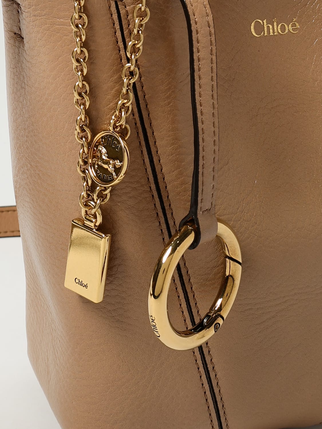 CHLOÉ MINI BAG: Handbag woman ChloÉ, Beige - Img 4