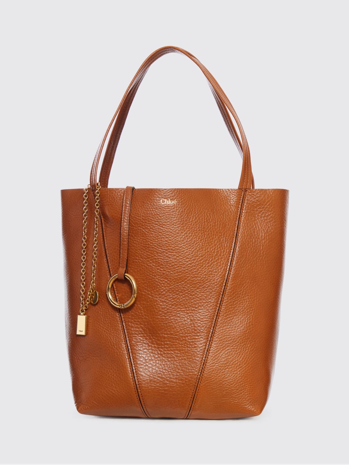 CHLOÉ MINI SAC: Sac porté main femme ChloÉ, Terre - Img 1