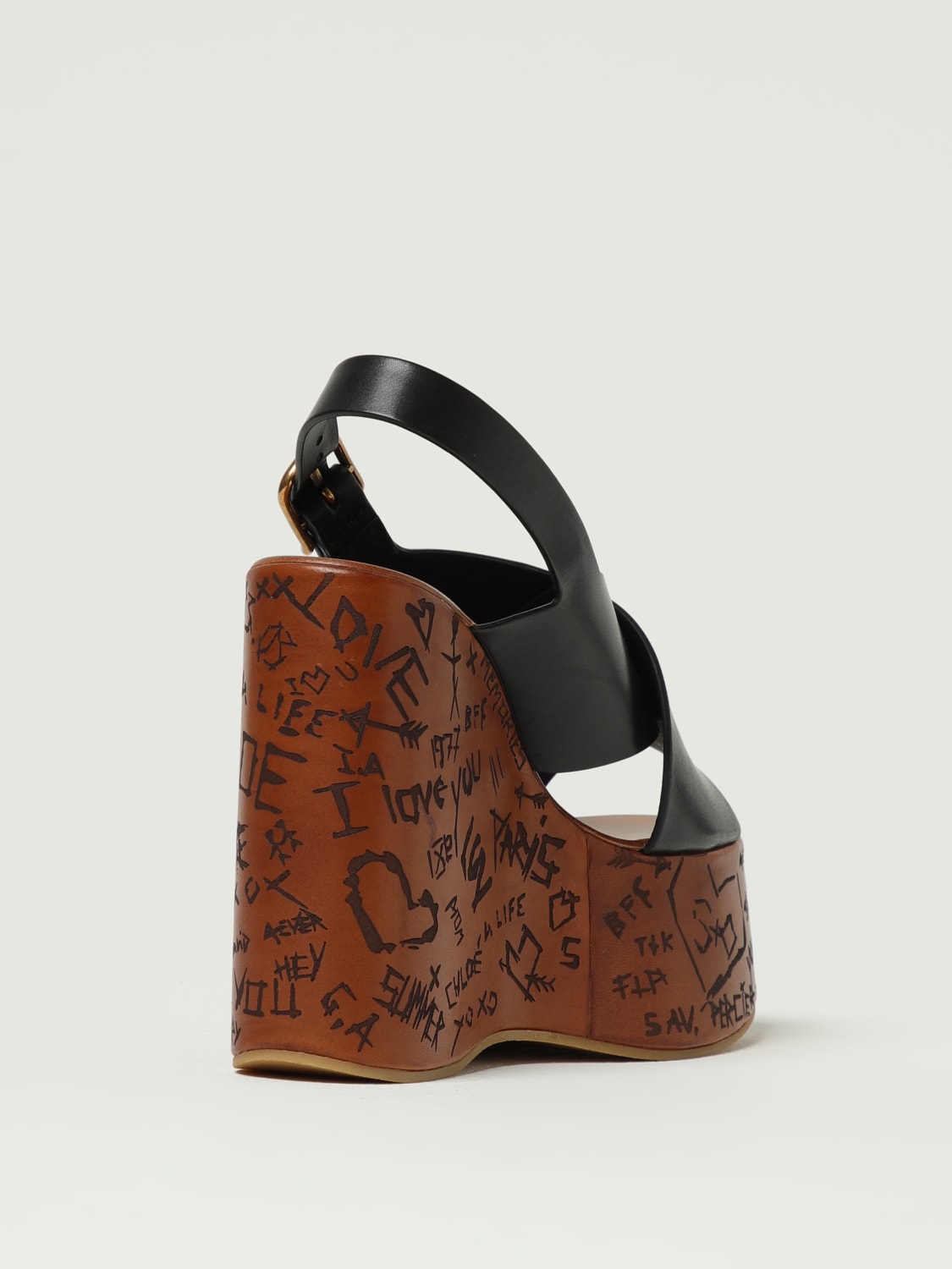 CHLOÉ HEELED SANDAL: Shoes woman ChloÉ, Black - Img 3