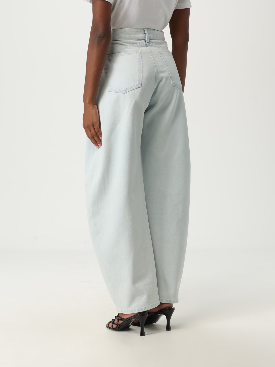 ALAÏA JEANS: Jeans woman AlaÏa, Blue - Img 3