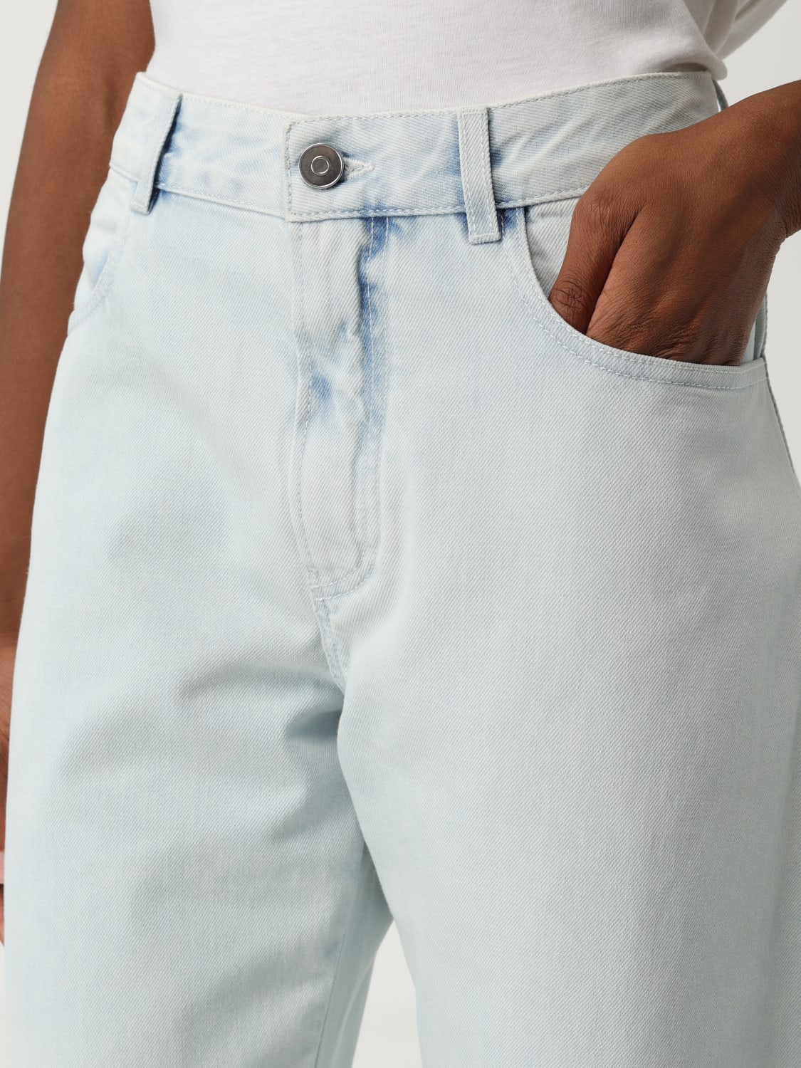 ALAÏA JEANS: Jeans woman AlaÏa, Blue - Img 4