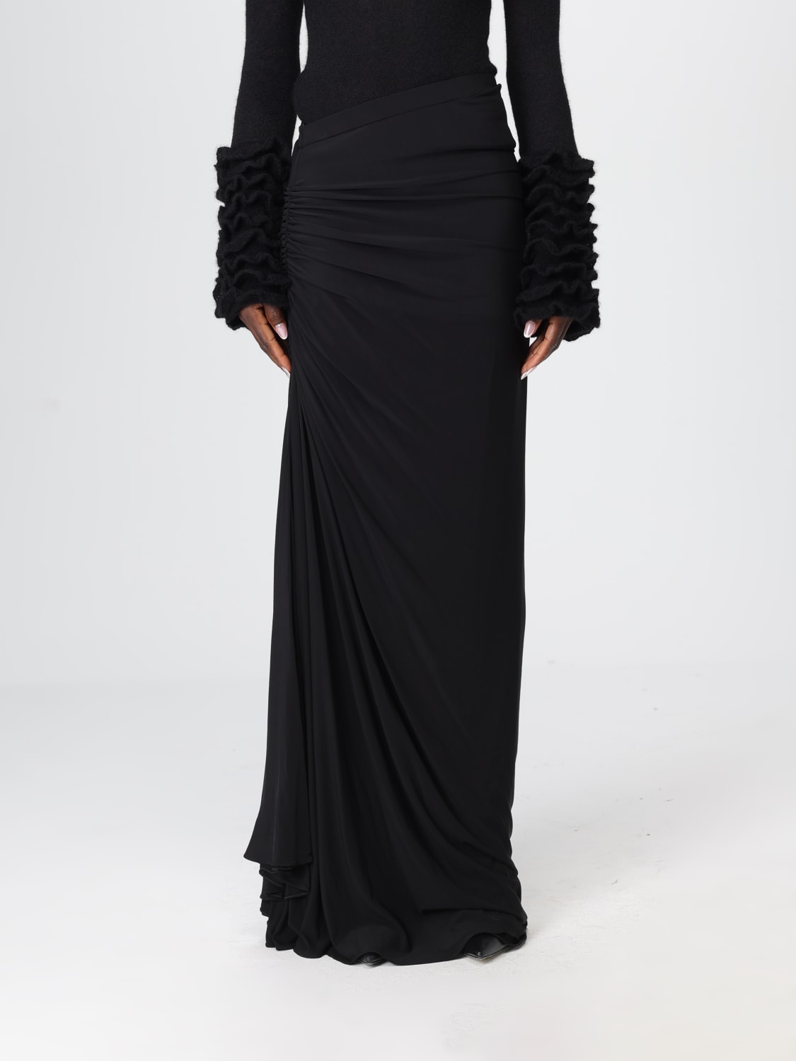 ALAÏA SKIRT: Skirt woman AlaÏa, Black - Img 1