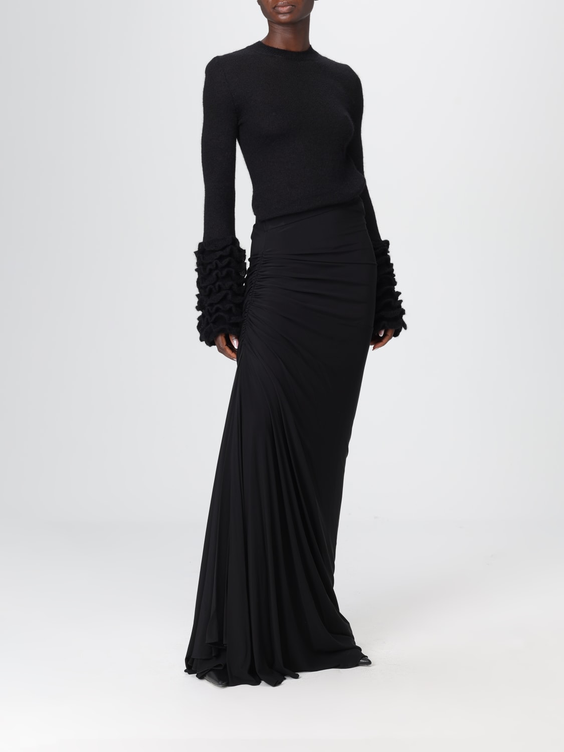 ALAÏA SKIRT: Skirt woman AlaÏa, Black - Img 2